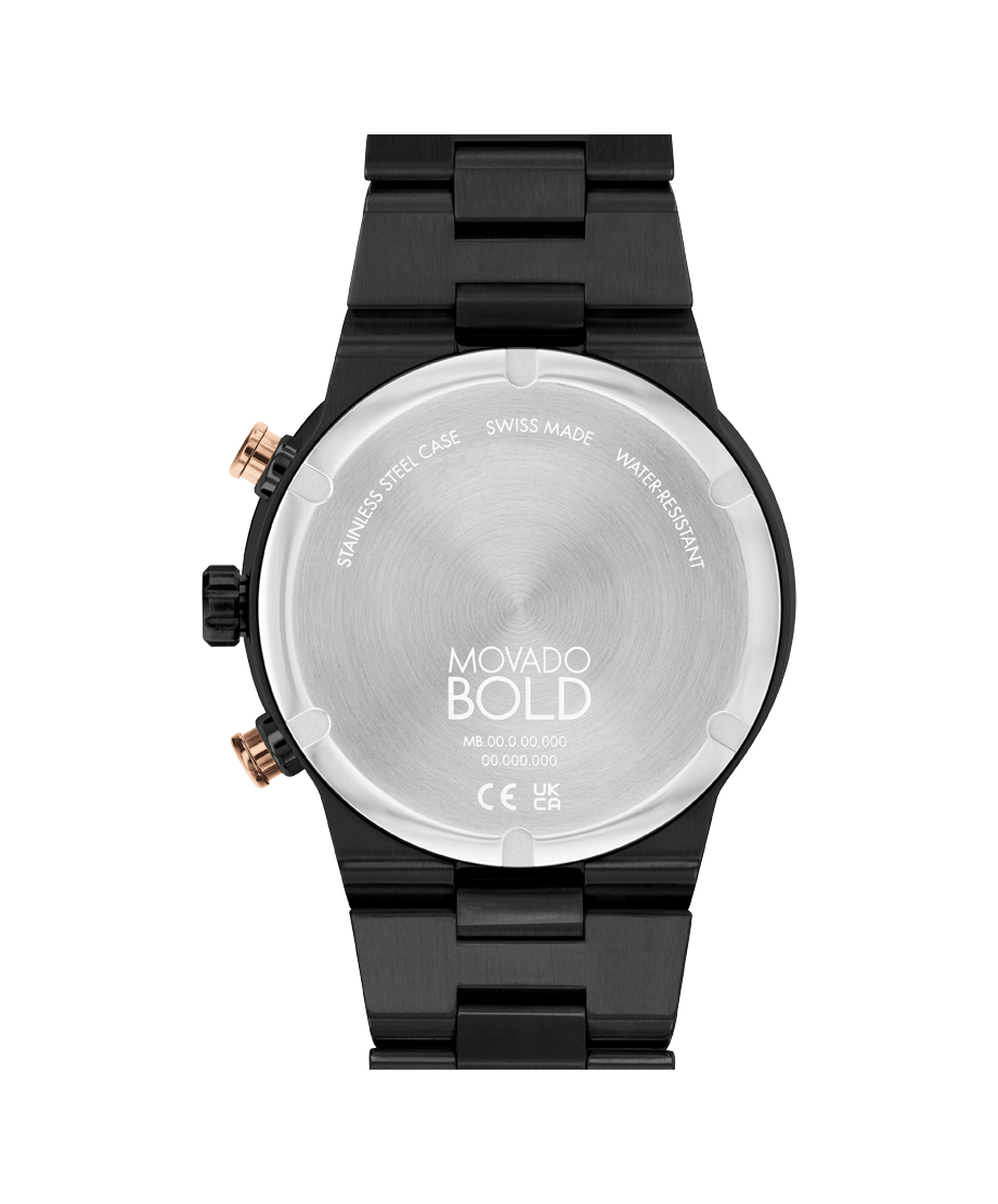 Movado BOLD Fusion Chronograph 45mm SwissQuartz Chronograph Watch 