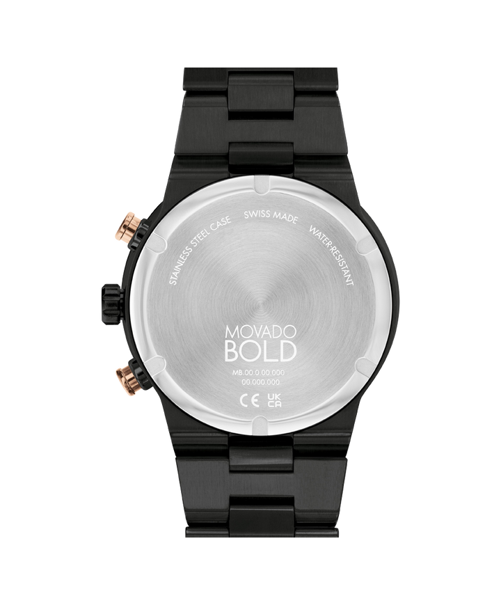 Movado BOLD Fusion Chronograph 45mm SwissQuartz Chronograph Watch 