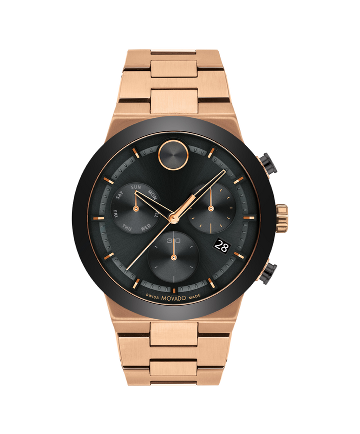 Movado BOLD Fusion Chronograph 45mm SwissQuartz Chronograph Watch 