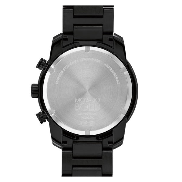Movado Bold Versa 44mm Swiss Quartz Chronograph Watch 