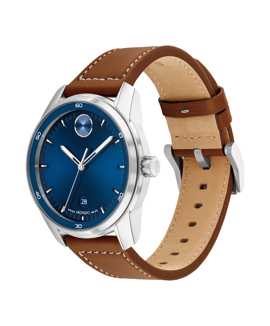 Movado Bold Verso 42mm Swiss Quartz Watch. 3600944