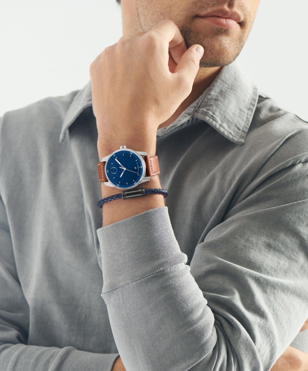 Movado Bold Verso 42mm Swiss Quartz Watch. 3600944