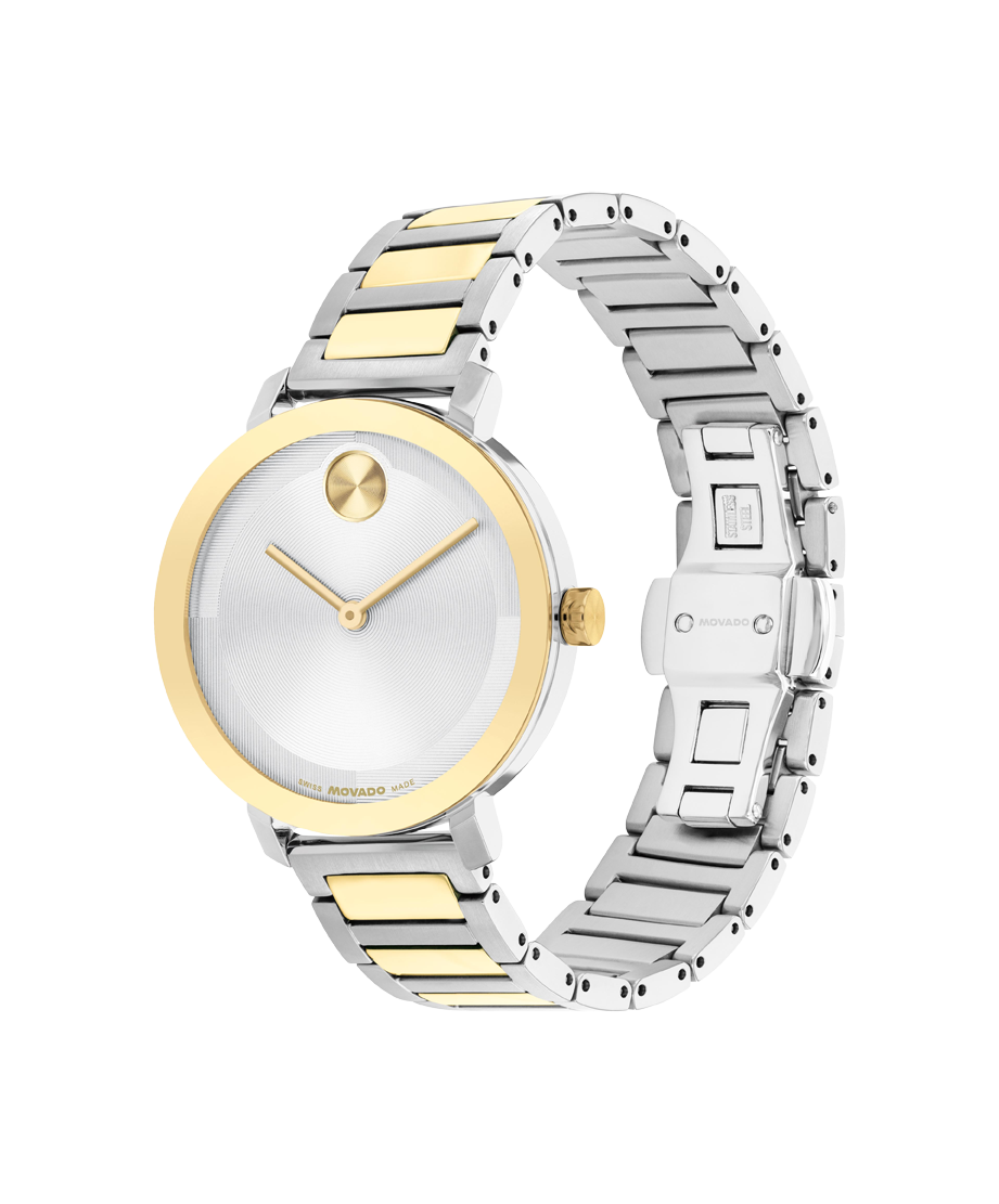 Movado Bold Evolution 2.0 34mm Swiss Quartz Watch. 3601105.