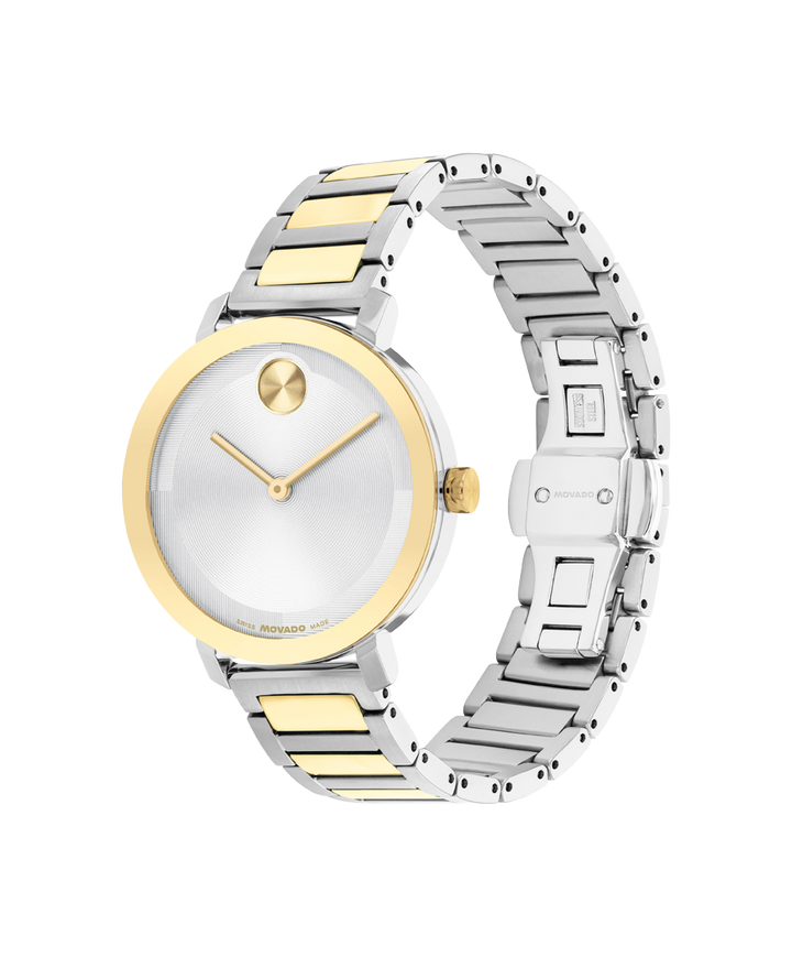 Movado Bold Evolution 2.0 34mm Swiss Quartz Watch. 3601105.