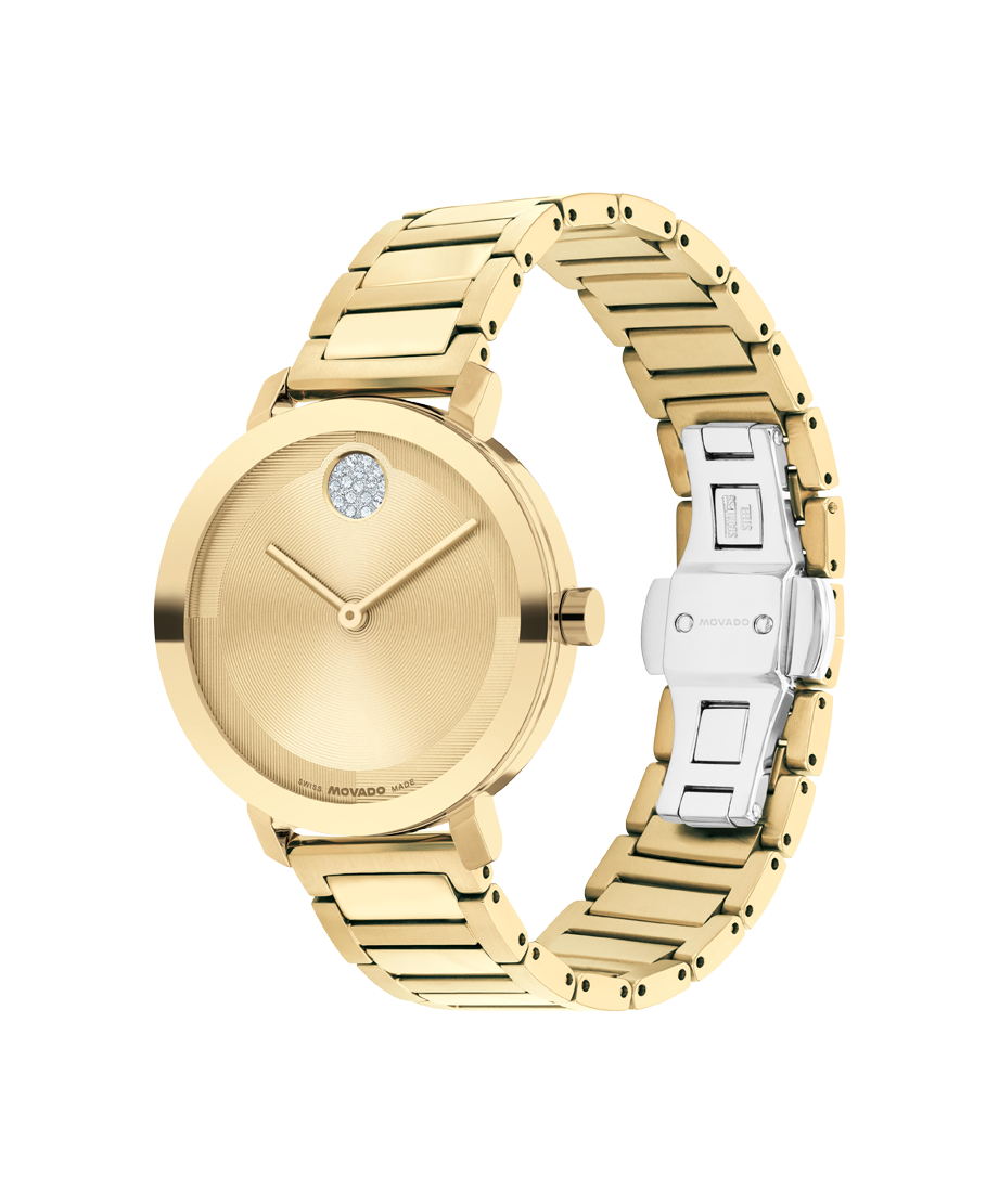 Movado Bold Evolotion 2.0 34mm Swiss Quartz Watch. 3601106.