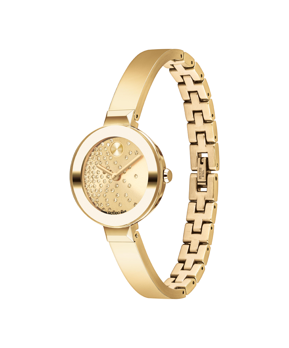 Movado Bold Bangle 28mm Swiss Quartz Watch. 3601161