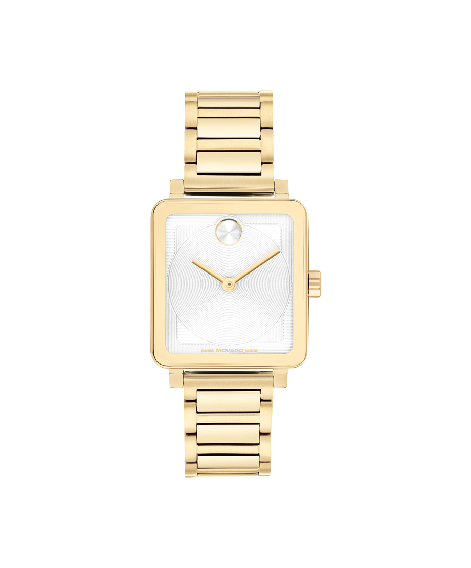 Movado Bold Evolution 2.0 28mmx26mm square Swiss Quartz Watch 