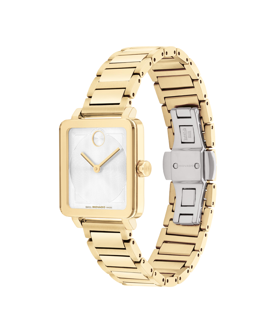 Movado Bold Evolution 2.0 28mmx26mm square Swiss Quartz Watch 