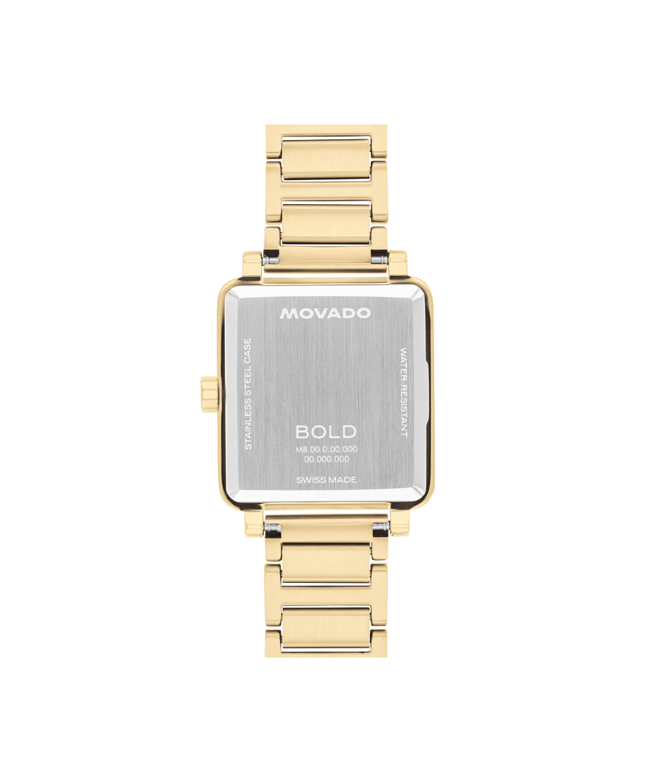 Movado Bold Evolution 2.0 28mmx26mm square Swiss Quartz Watch 