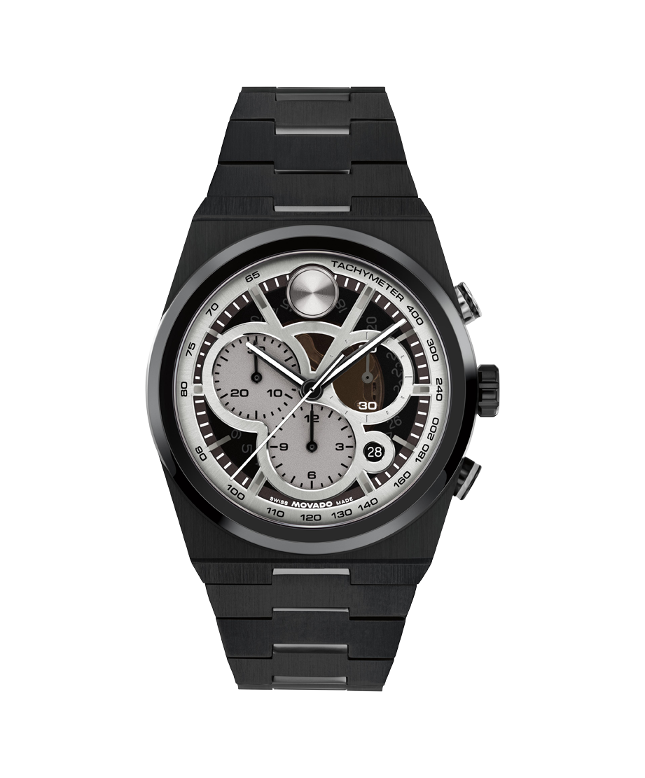 Movado BOLD Quest Chronograph 40mm SwissQuartz Chronograph Watch 