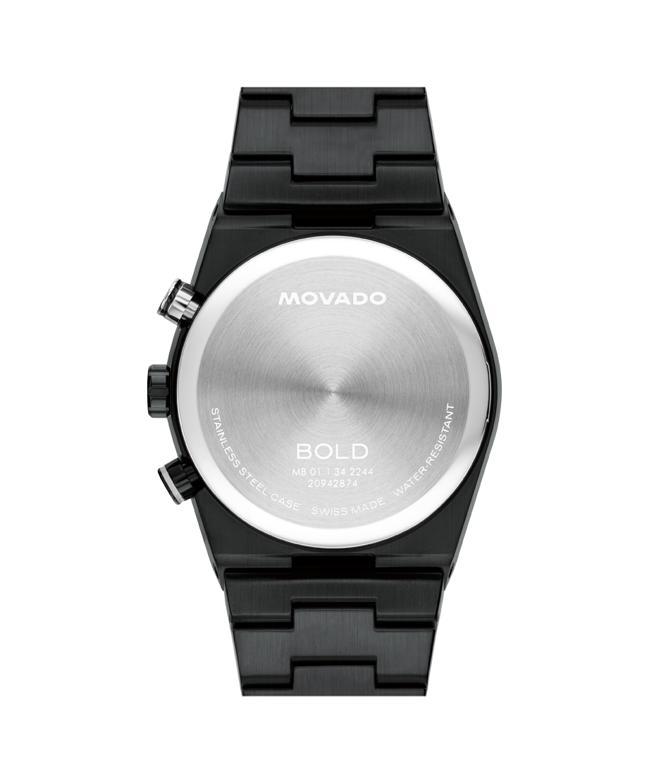 Movado BOLD Quest Chronograph 40mm SwissQuartz Chronograph Watch 