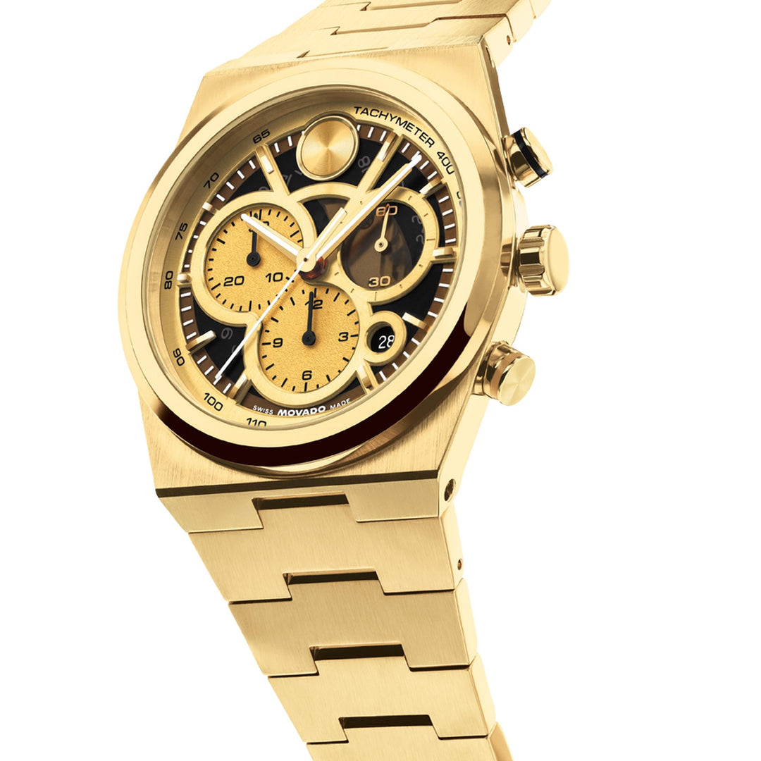 Movado Bold Quest 40mm Chronograph Quartz Watch 