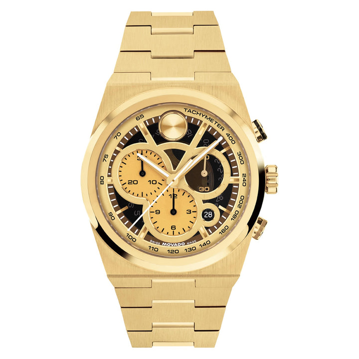 Movado Bold Quest 40mm Chronograph Quartz Watch 