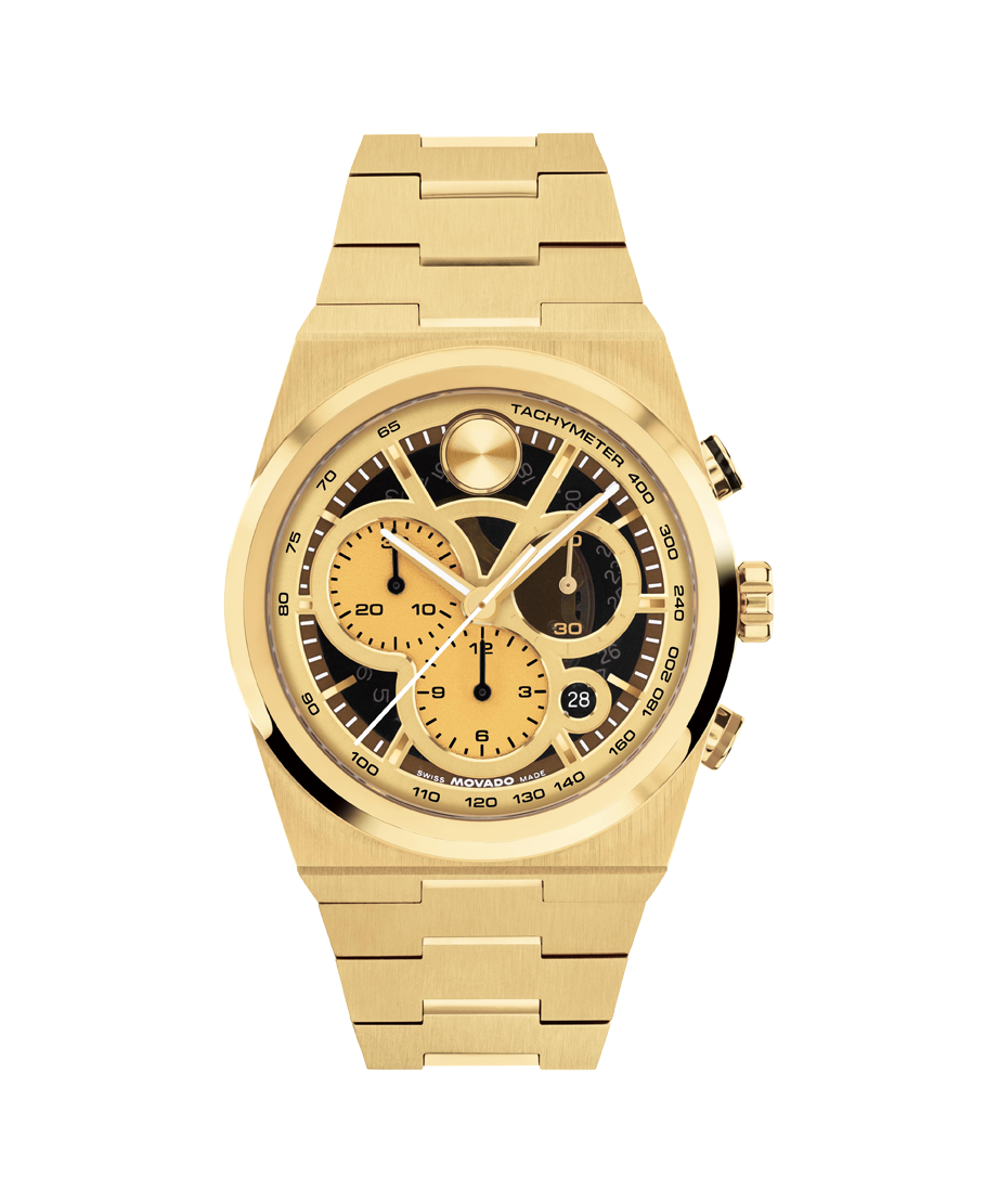 Movado Bold Quest 40mm Chronograph Quartz Watch 