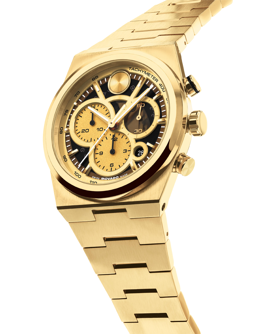 Movado Bold Quest 40mm Chronograph Quartz Watch 