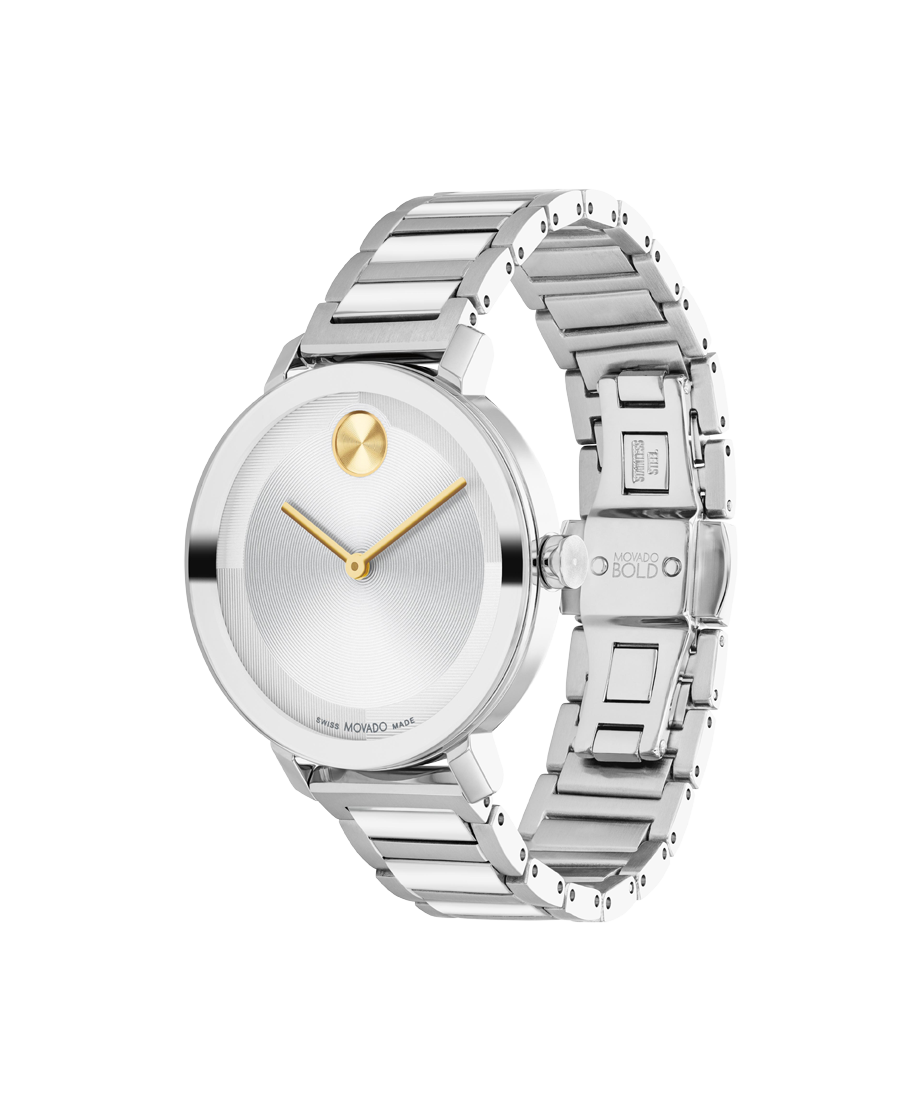 Movado Bold Evolution 2.0 34mm Swiss Quartz Watch 