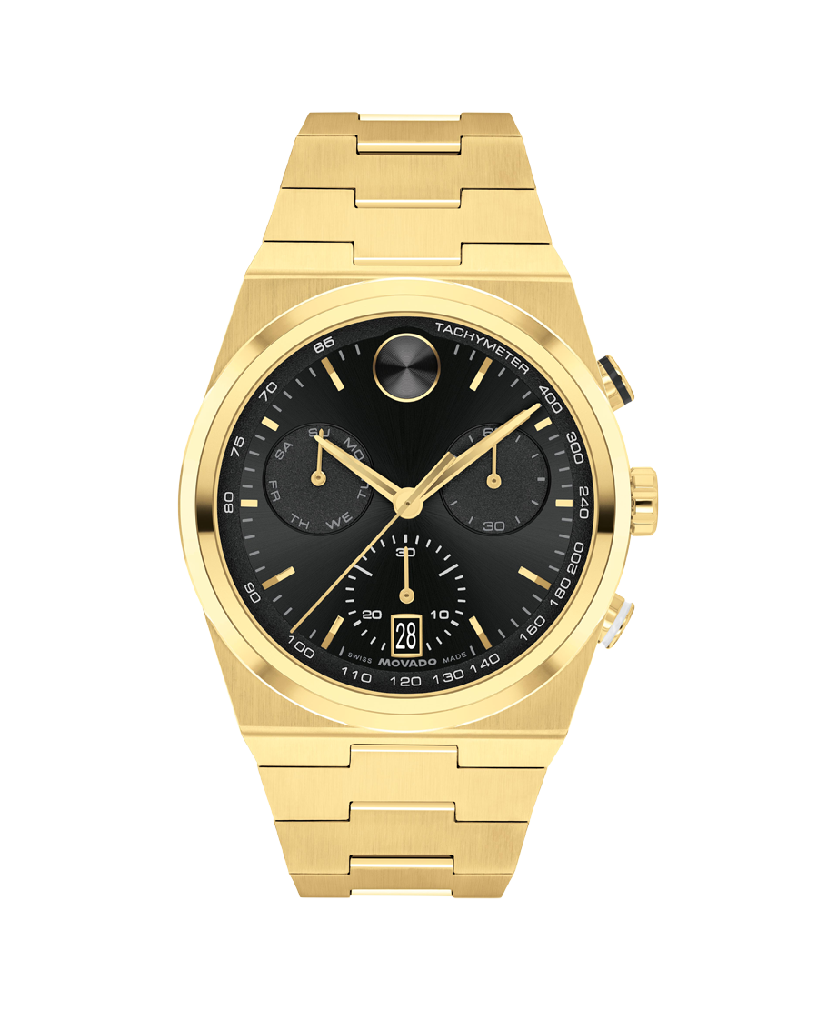 Movado Bold Quest Chronograph 42mm SwissQuartz Chronograph Watch 