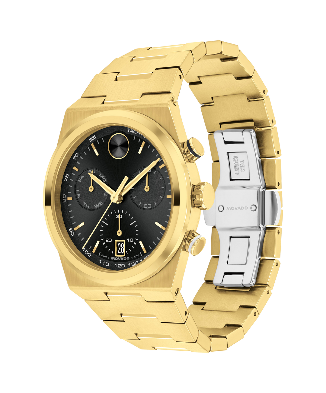 Movado Bold Quest Chronograph 42mm SwissQuartz Chronograph Watch 