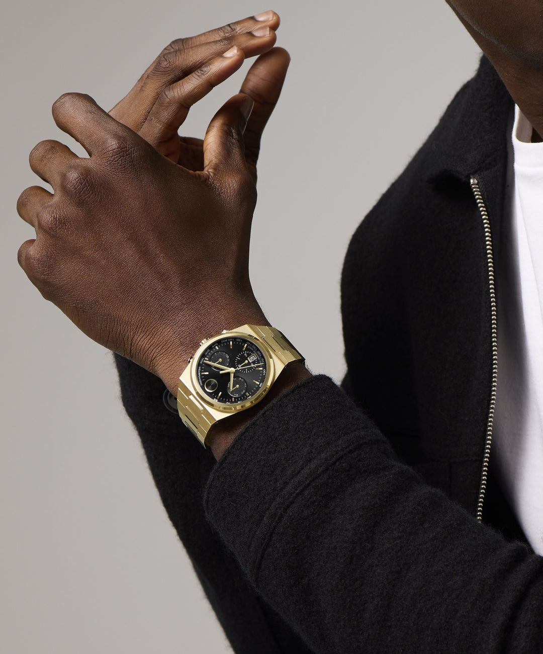 Movado Bold Quest Chronograph 42mm SwissQuartz Chronograph Watch 
