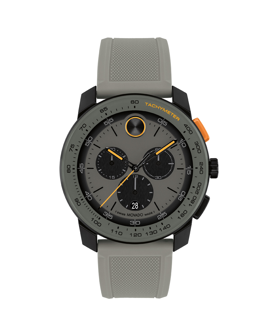 Movado BOLD TR90 Chronograph 44mm SwissQuartz Chronograph Watch 