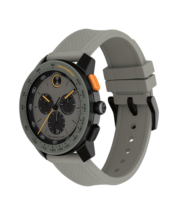 Movado BOLD TR90 Chronograph 44mm SwissQuartz Chronograph Watch 