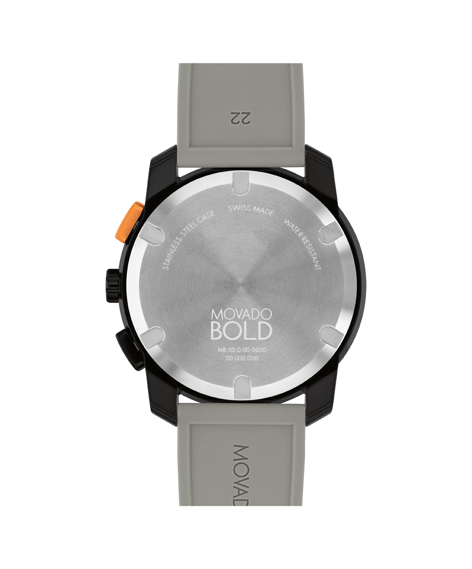Movado BOLD TR90 Chronograph 44mm SwissQuartz Chronograph Watch 