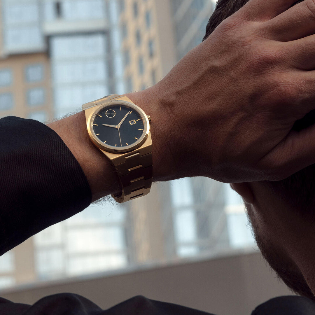 Movado Bold Quest 40mm Swiaa Quartz Watch 