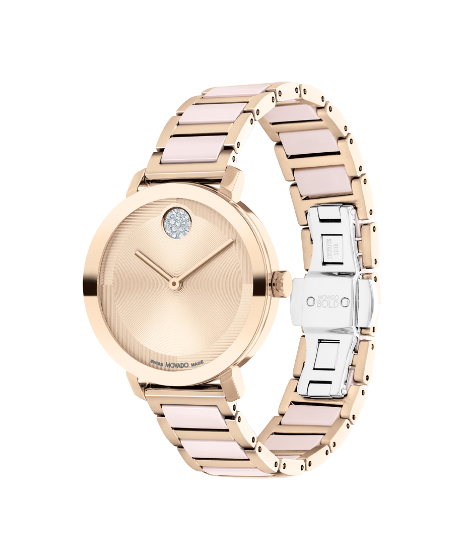 Movado Bold Evolution 34mm Quartz Watch 
