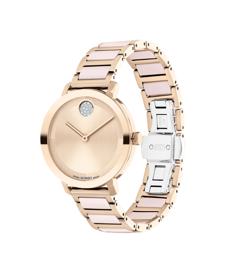Movado Bold Evolution 34mm Quartz Watch 