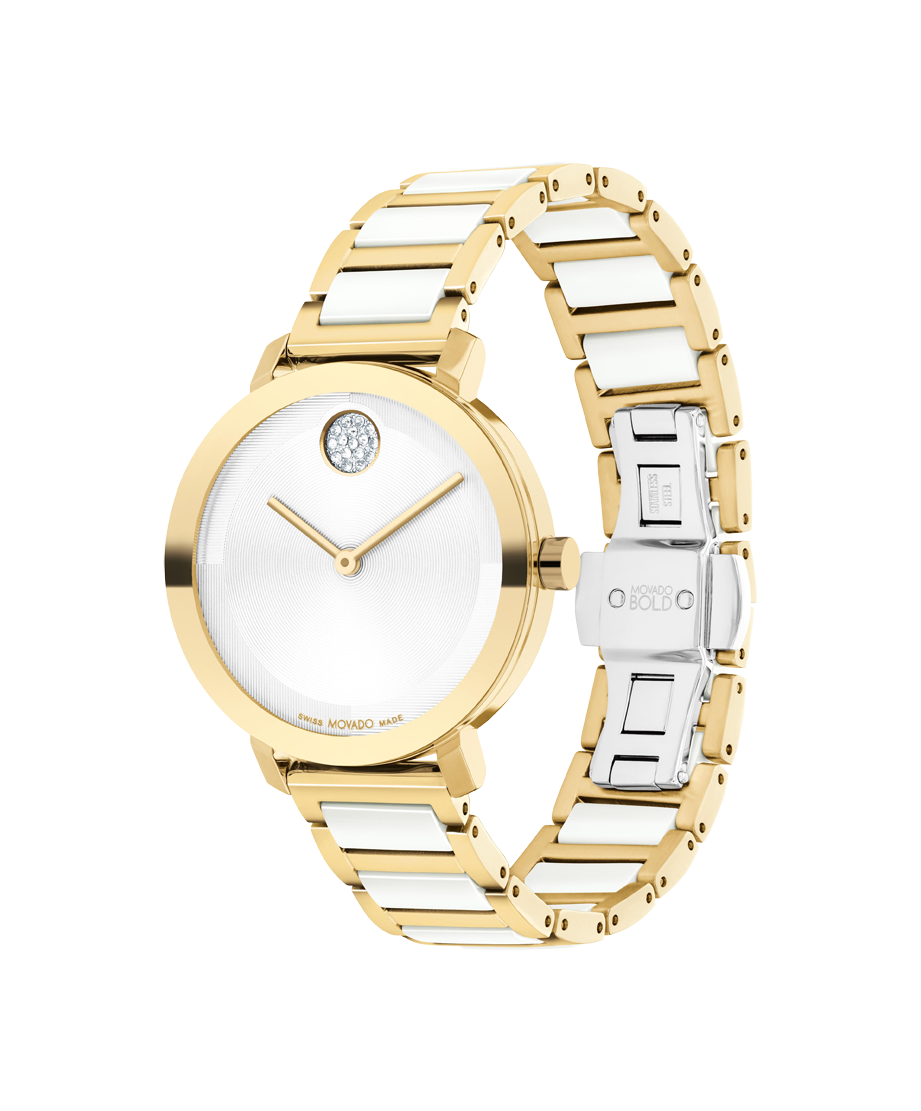Movado Bold Evolution 2.0 34mm Swiss Quartz Watch. 3601238