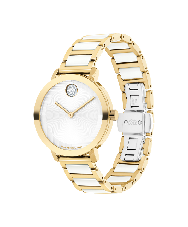 Movado Bold Evolution 2.0 34mm Swiss Quartz Watch. 3601238