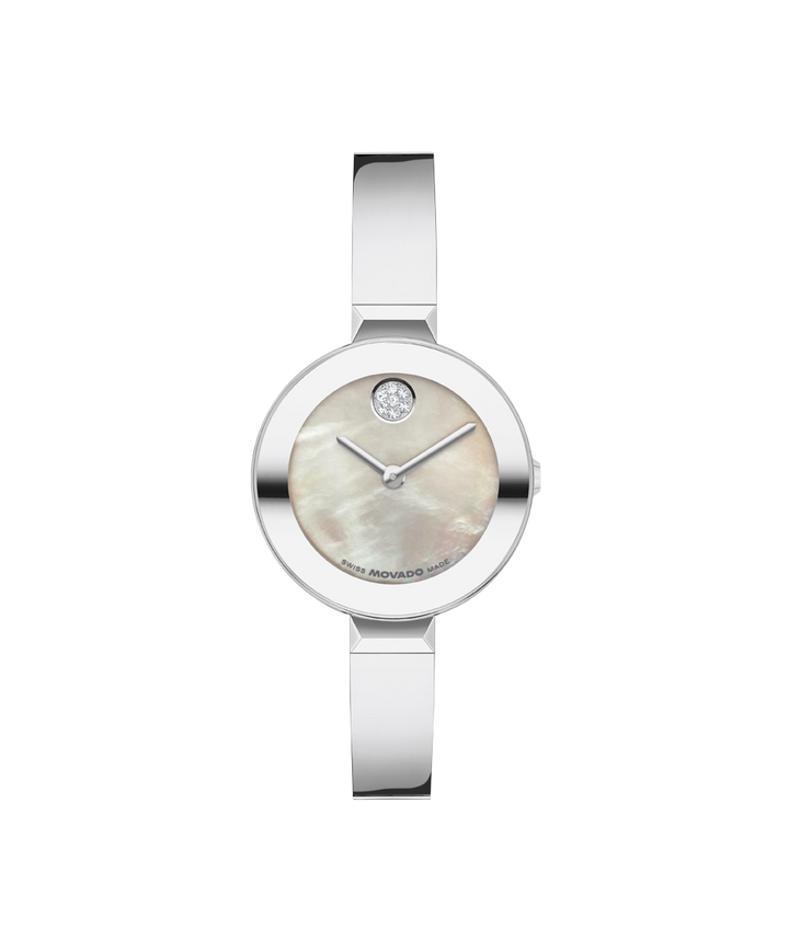 Movado BOLD Bangle 28mm SwissQuartz Watch 