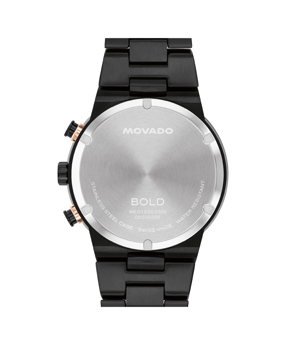 Movado BOLD Fusion Chronograph 45mm SwissQuartz Chronograph Watch 