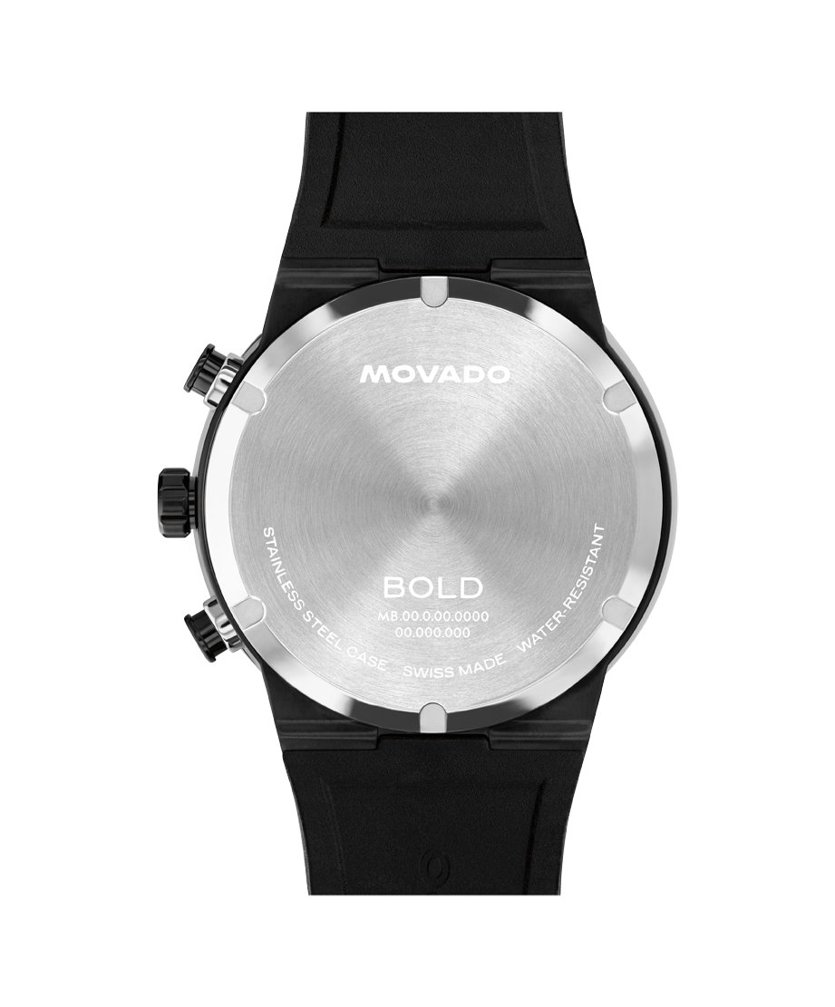 Movado Bold Fusion Chronograph 44mm Swiss Quartz Watch. 