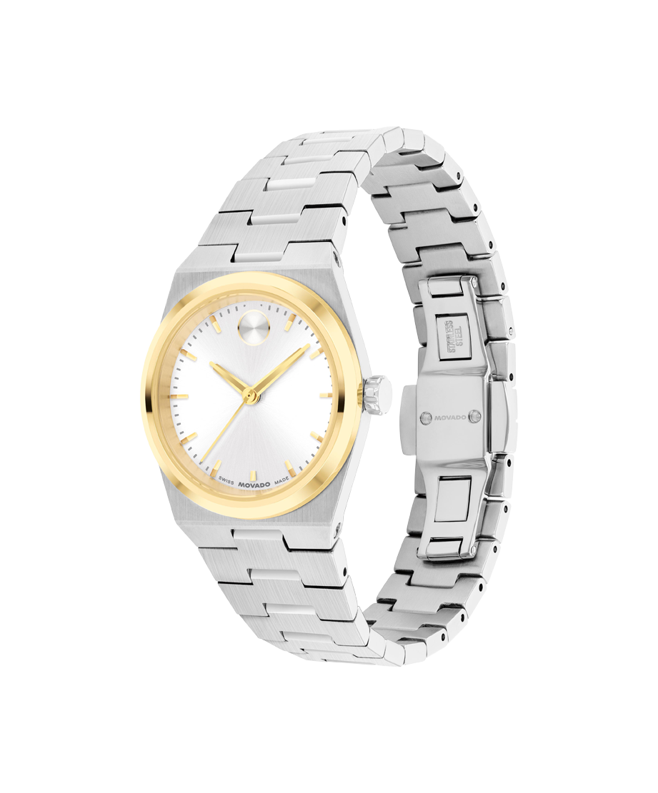 Movado BOLD Quest Mini 28mm SwissQuartz Watch 