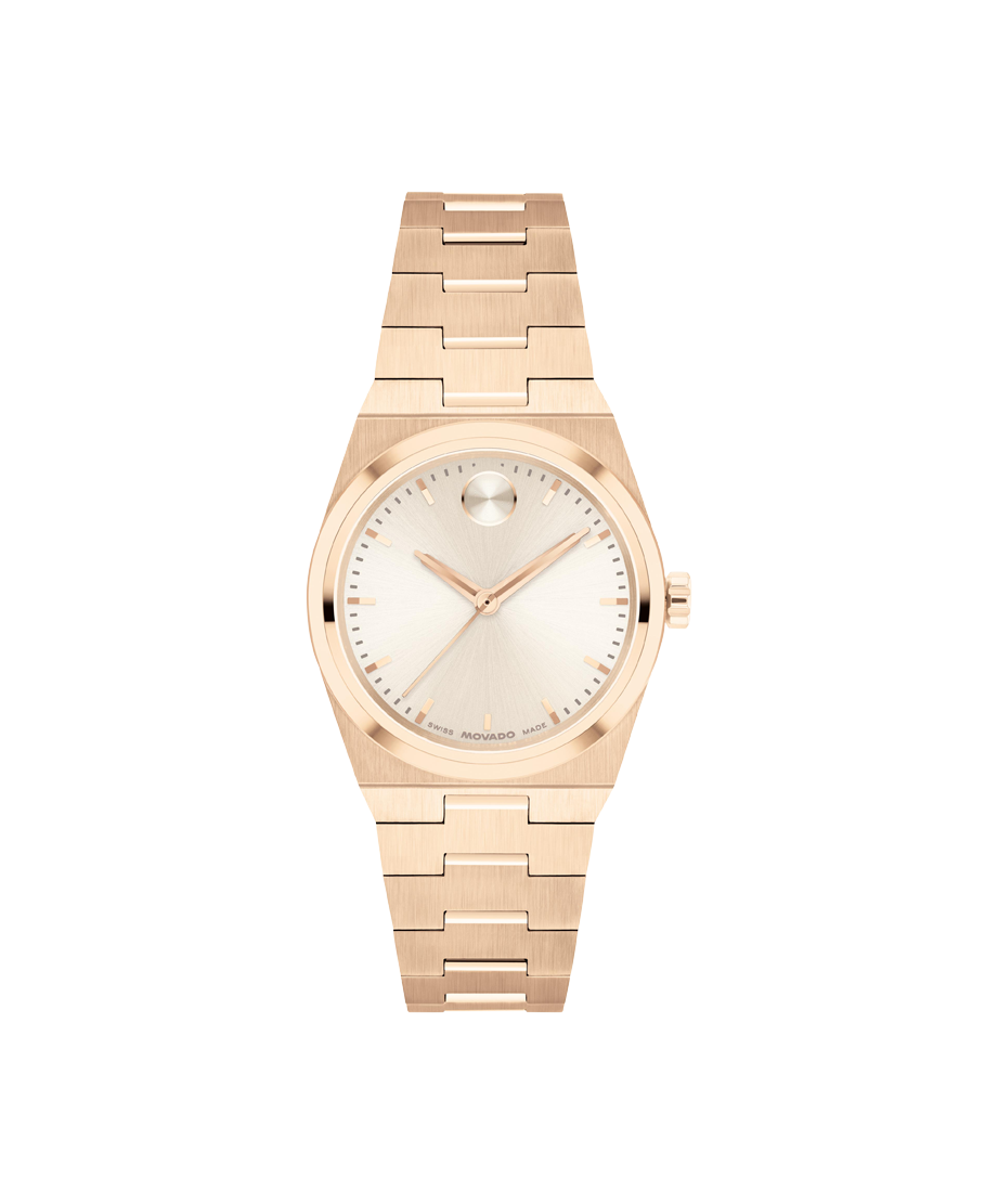 Movado BOLD Quest Mini 28mm SwissQuartz Watch 