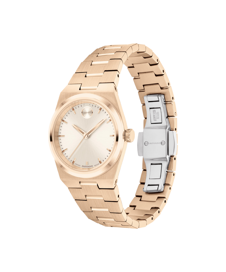Movado BOLD Quest Mini 28mm SwissQuartz Watch 