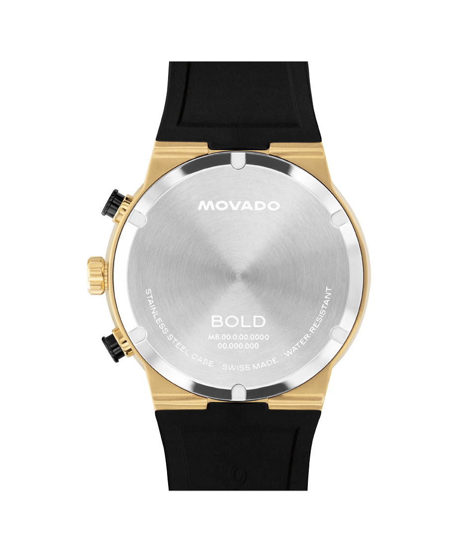 Movado BOLD Fusion Chronograph 45mm SwissQuartz Watch 