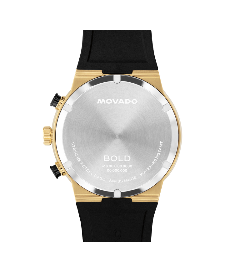 Movado BOLD Fusion Chronograph 45mm SwissQuartz Watch 