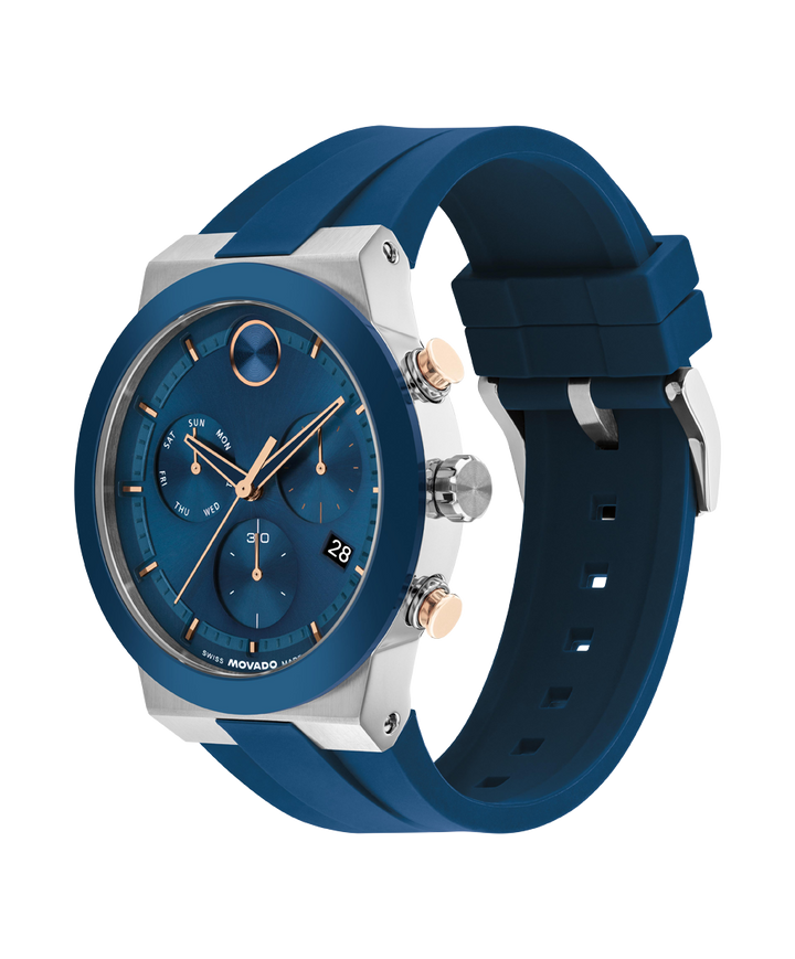 Movado BOLD Fusion Chronograph 45mm SwissQuartz Chronograph Watch 