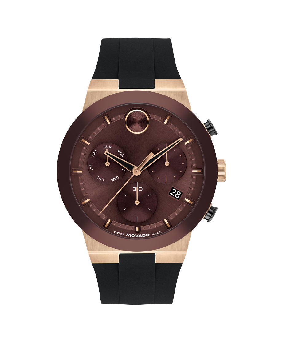 Movado BOLD Fusion Chronograph 45mm SwissQuartz Chronograph Watch 