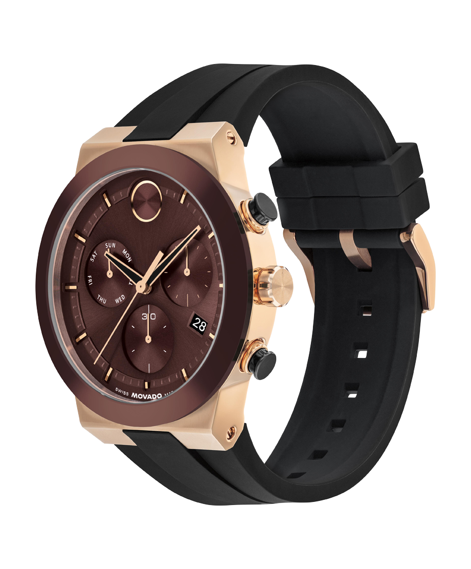 Movado BOLD Fusion Chronograph 45mm SwissQuartz Chronograph Watch. 3601332