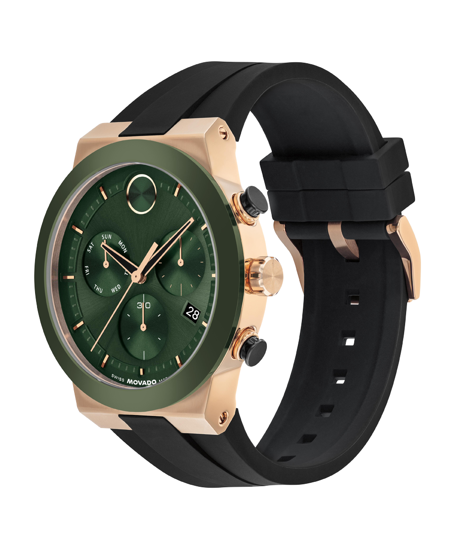 Movado Bold Fusion 44mm Chronograph Watch. 3601333.