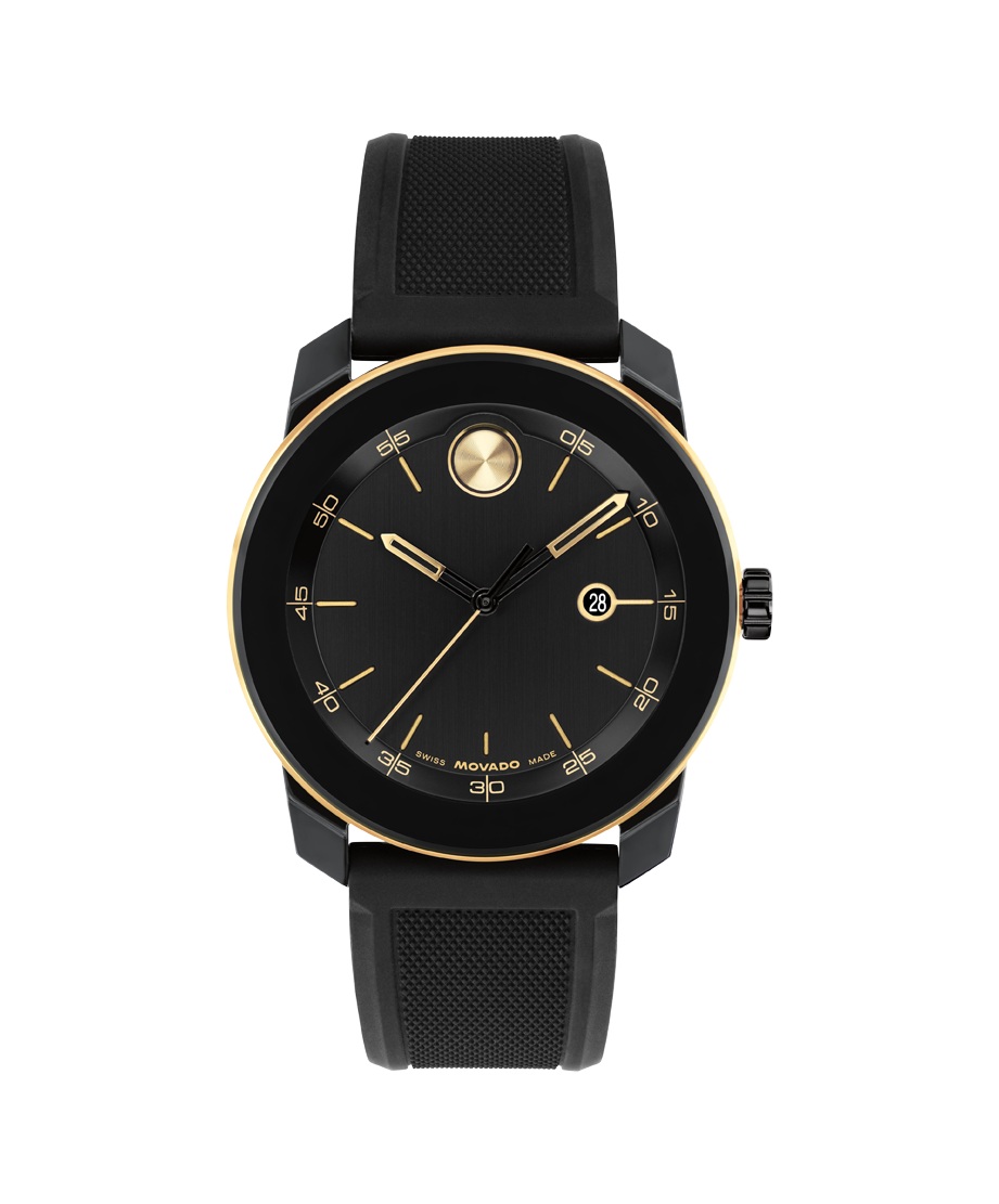 Movado BOLD TR90 42mm SwissQuartz Watch 