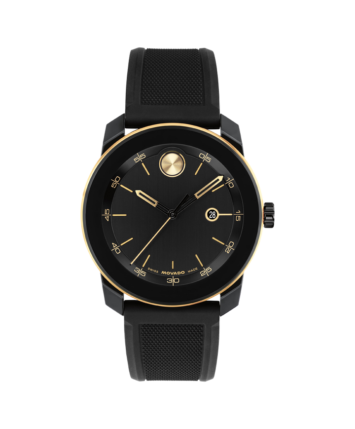 Movado BOLD TR90 42mm SwissQuartz Watch 