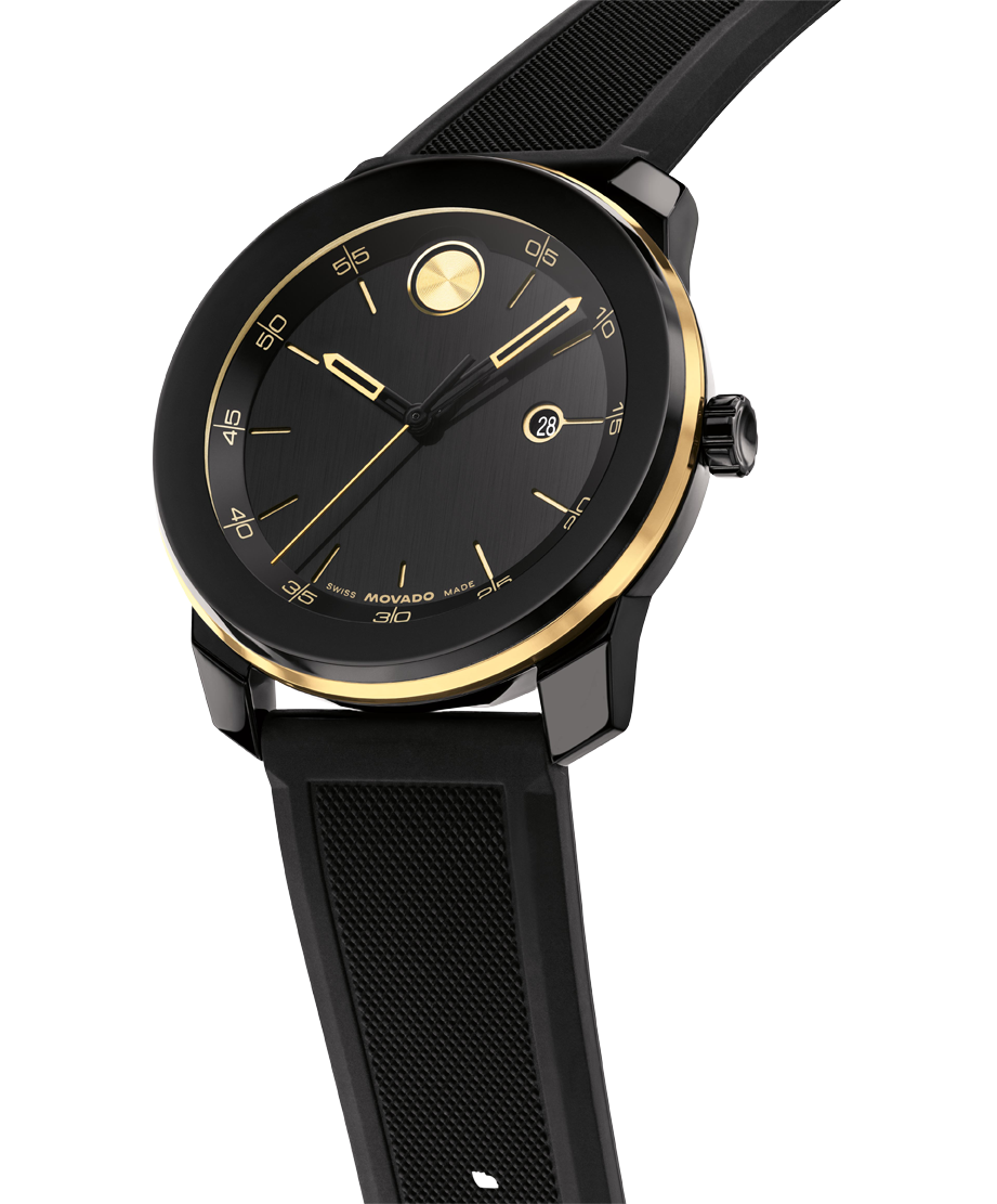 Movado BOLD TR90 42mm SwissQuartz Watch 