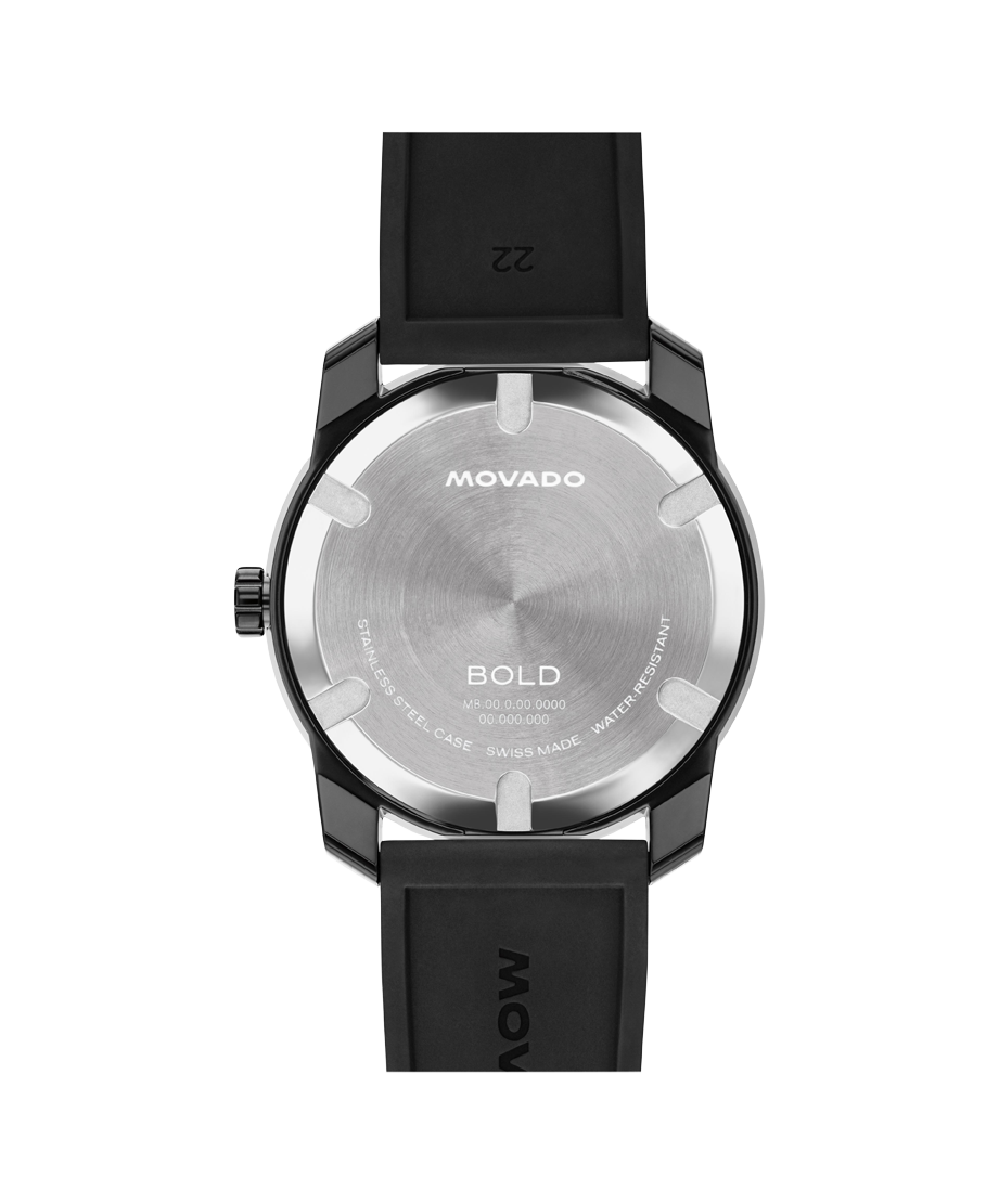 Movado BOLD TR90 42mm SwissQuartz Watch 