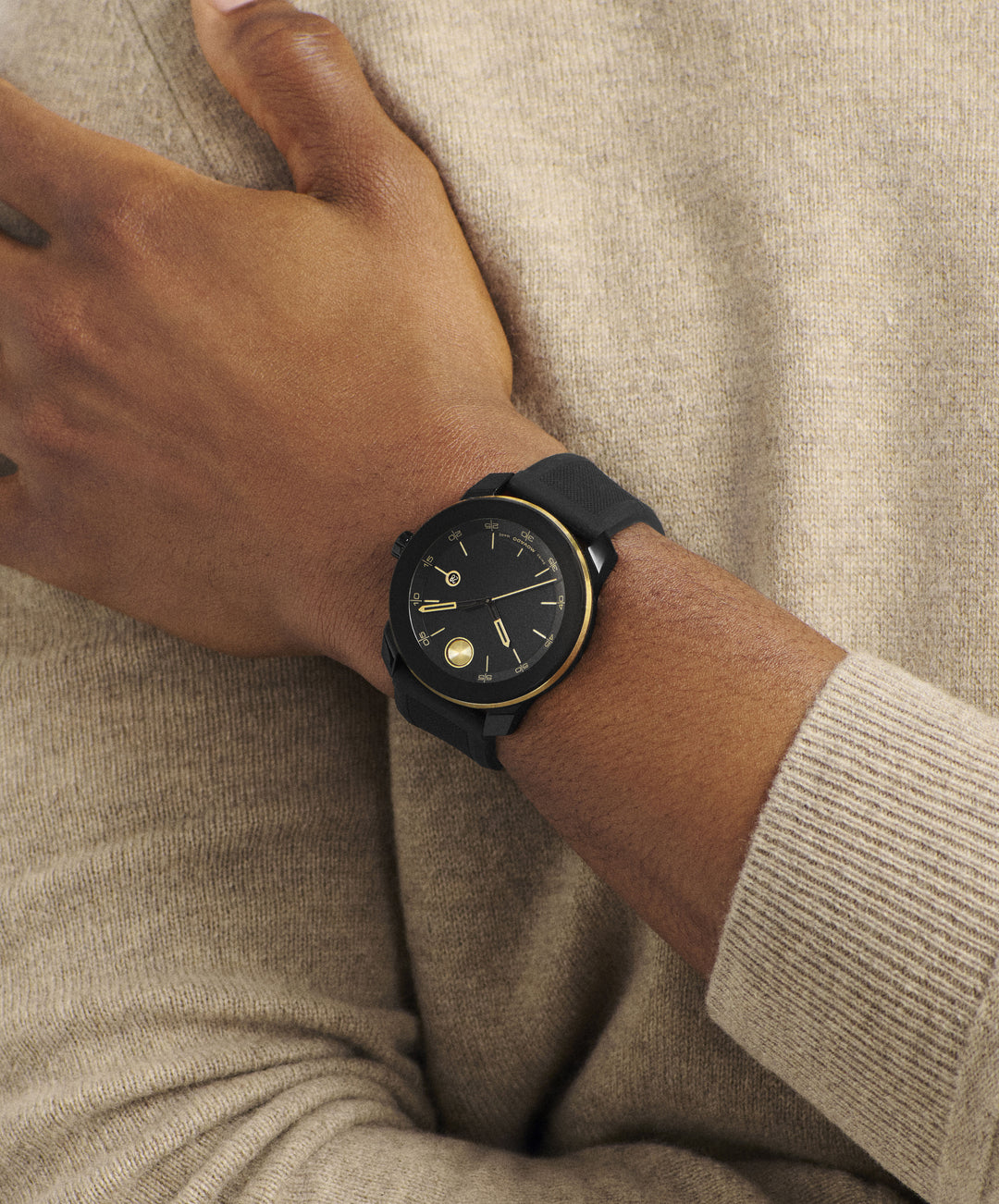 Movado BOLD TR90 42mm SwissQuartz Watch 