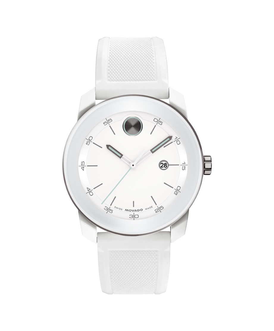 Movado BOLD TR90 42mm SwissQuartz Watch 