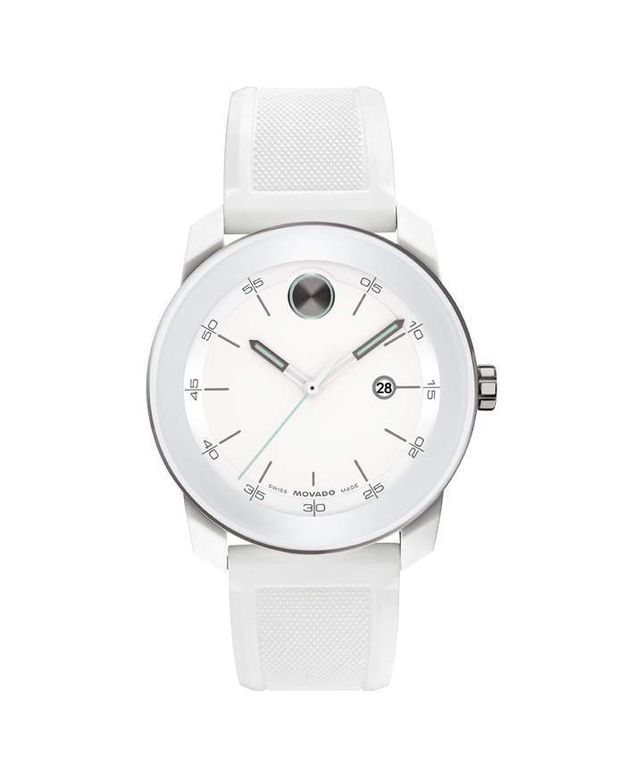 Movado BOLD TR90 42mm SwissQuartz Watch 